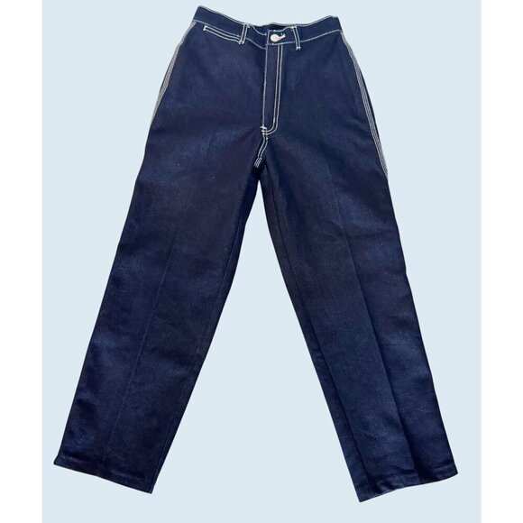 Vintage GITANO Dark Wash High Waisted 80s / 90s Jeans Size 24 - Picture 3 of 8